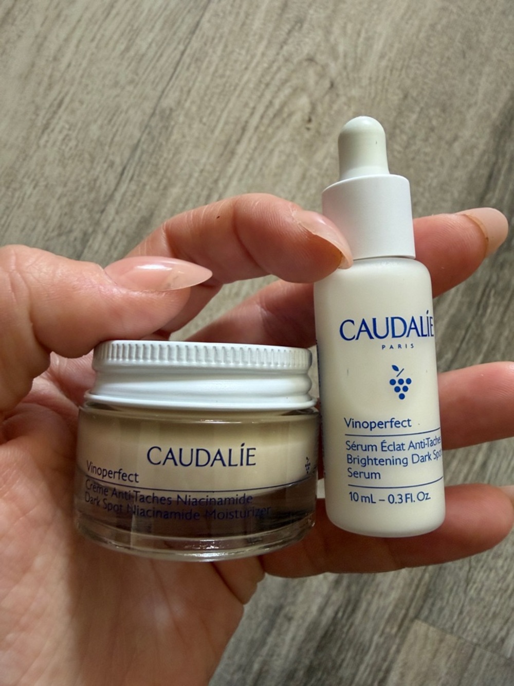 Caudalie Vinoperfect Serum & Cream Duo - White and Cream